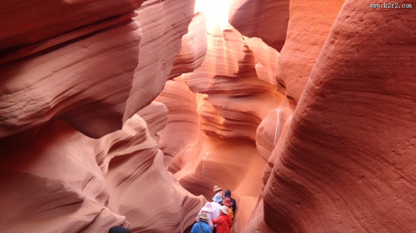 美国羚羊大峡谷风景图片