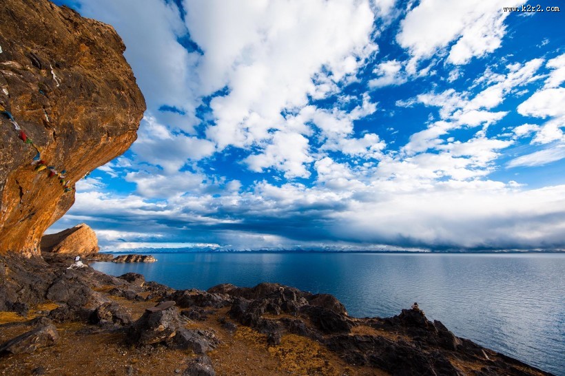 西藏圣象天门风景图片