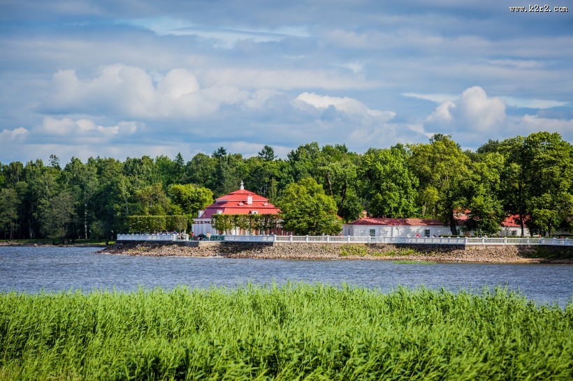 俄罗斯圣彼得堡夏宫建筑风景图片大全