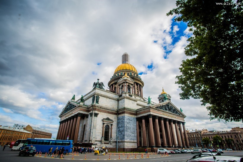 俄罗斯圣彼得堡建筑风景图片