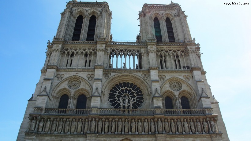 法国巴黎圣母院图片大全