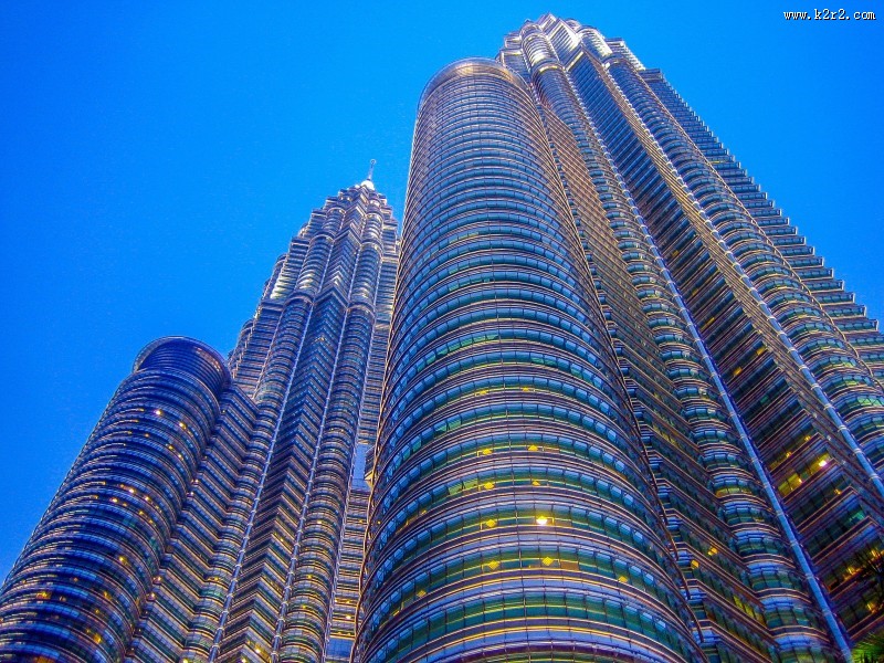 马来西亚吉隆坡石油双塔图片