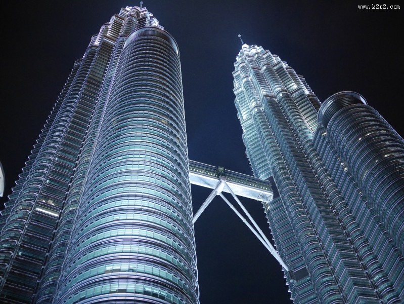 马来西亚吉隆坡石油双塔图片