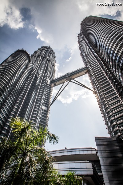 马来西亚吉隆坡石油双塔图片