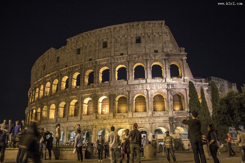 古老的罗马斗兽场高清图片