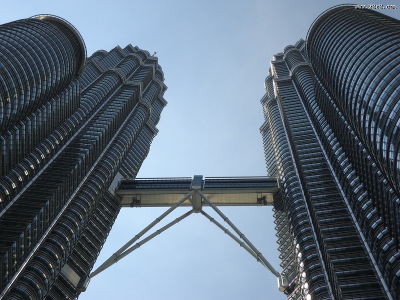 马来西亚吉隆坡石油双塔图片