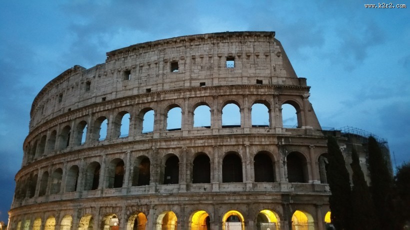 古老的罗马斗兽场图片