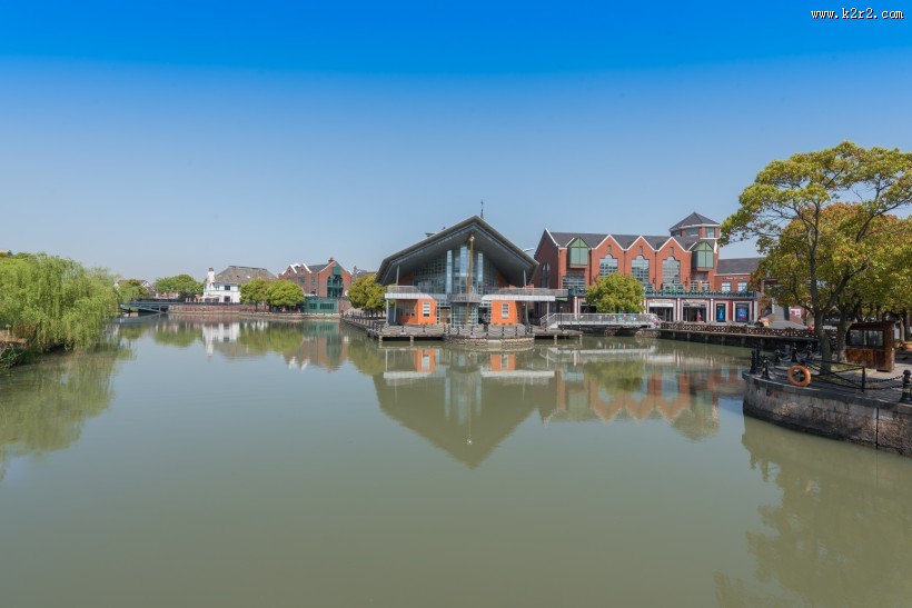 上海松江建筑风景图片