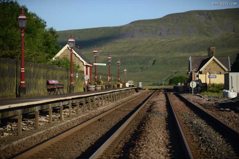 英国铁路风景图片