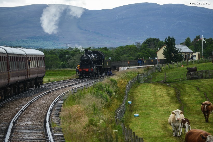 英国铁路风景图片