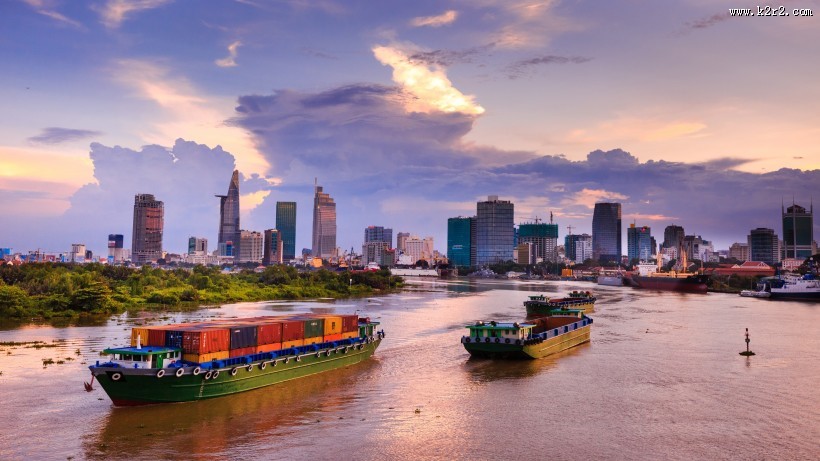 越南胡志明市风景图片