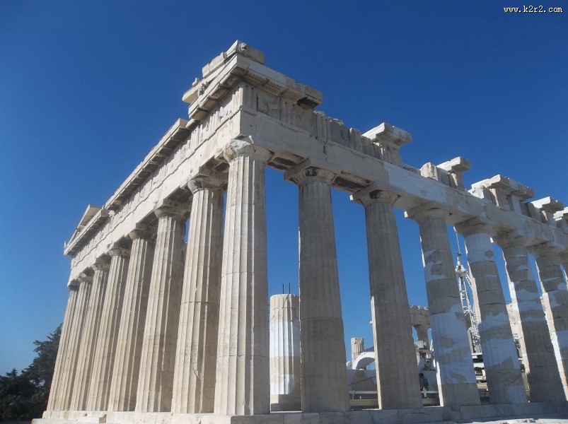 希腊雅典卫城风景图片大全