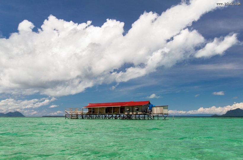 马来西亚仙本那风景图片