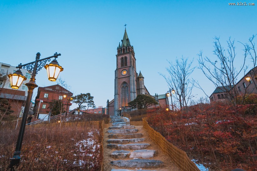韩国首尔城市建筑风景图片