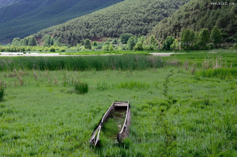 泸沽湖草海风景图片