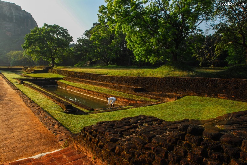 斯里兰卡锡吉里亚古城建筑风景图片