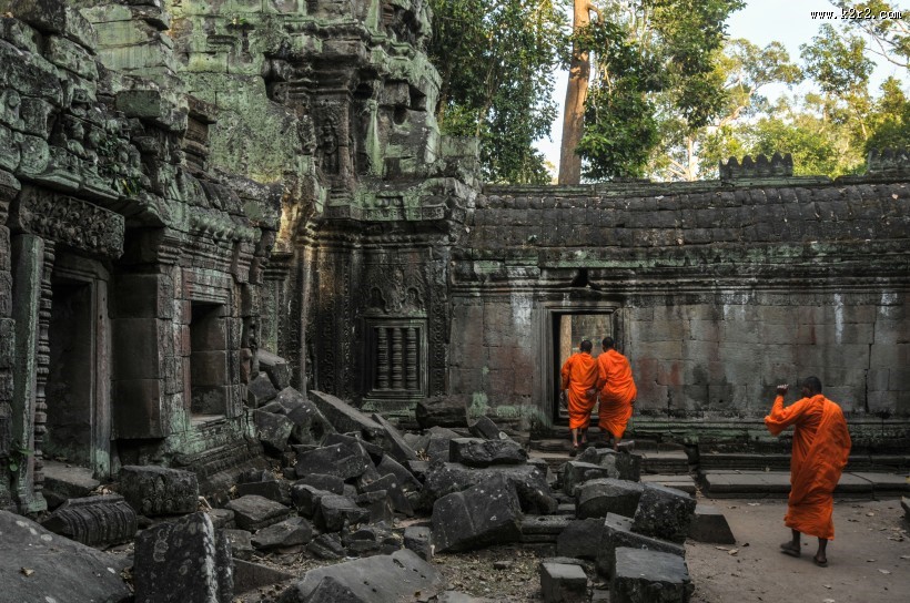 柬埔寨吴哥窟风景图片大全