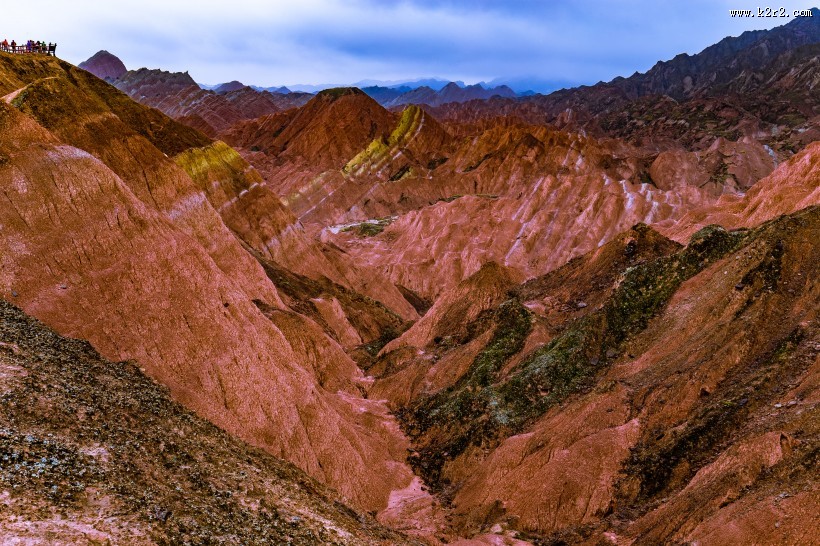 甘肃张掖丹霞地貌图片大全