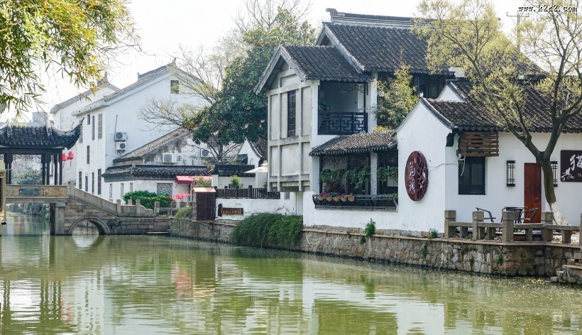 苏州木渎古镇风景图片