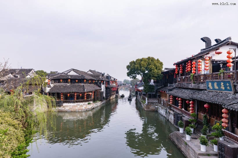 浙江嘉善西塘古镇风景图片大全