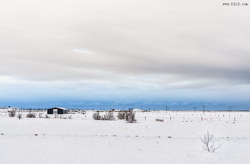 北欧冰岛冰天雪地风景图片大全