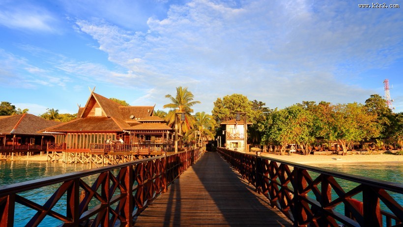 马来西亚仙本那风景图片大全