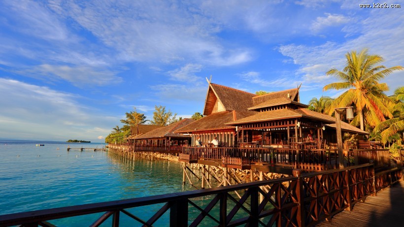 马来西亚仙本那风景图片大全