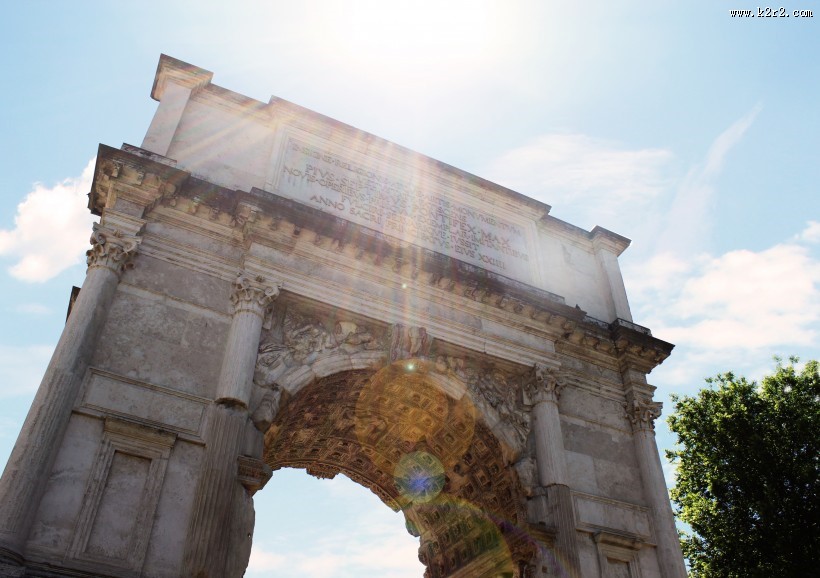 法国巴黎凯旋门图片