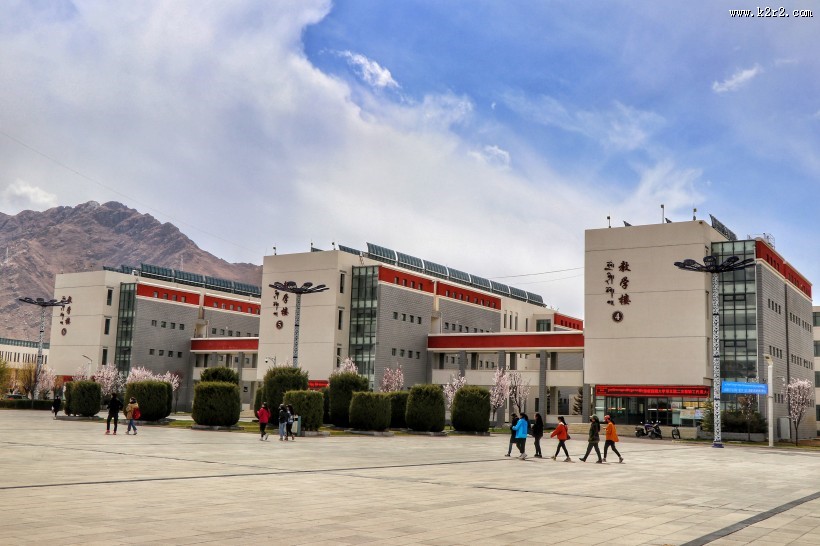 西藏大学建筑风景图片大全