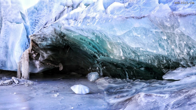西藏措嘉冰川风景图片