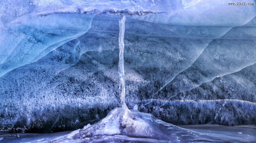 西藏措嘉冰川风景图片