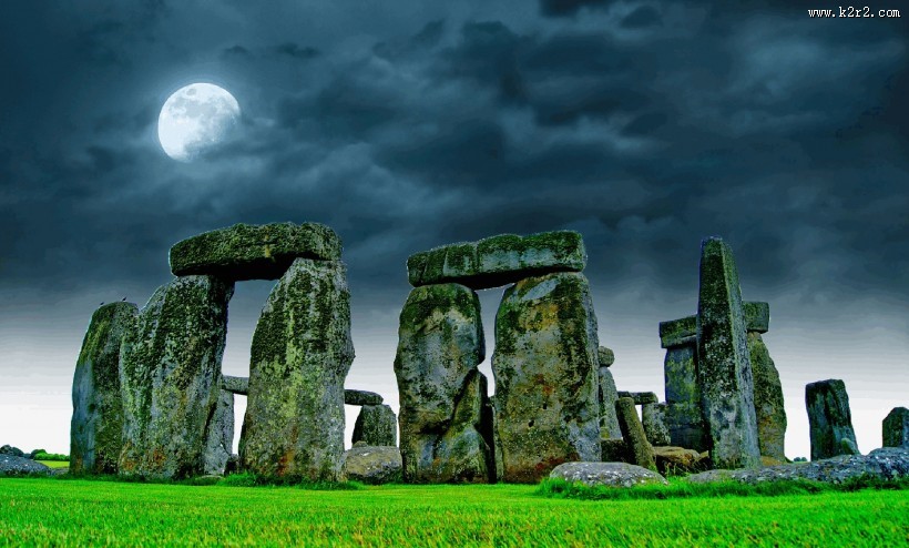 英国巨石阵图片