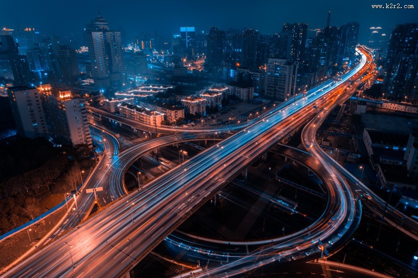 上海城市夜景图片