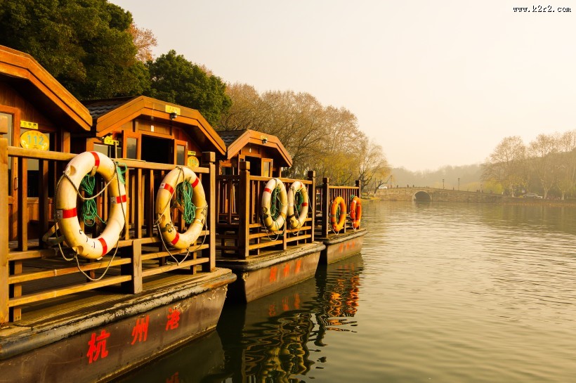 浙江杭州西湖风景图片