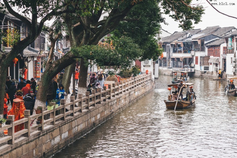 上海朱家角古镇风景图片