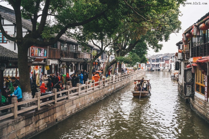 上海朱家角古镇风景图片
