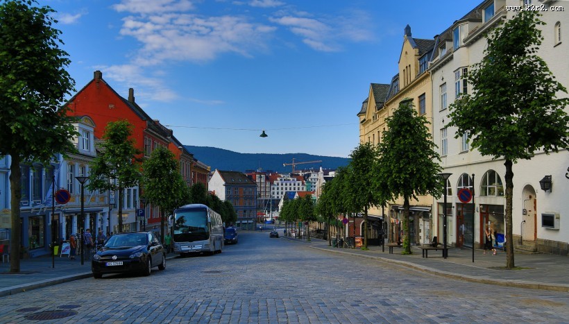 挪威卑尔根风景图片