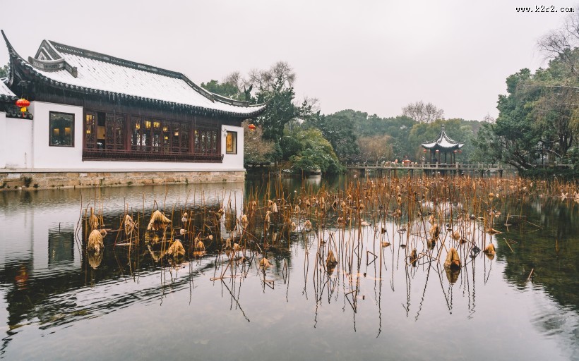 中国古典园林建筑风景图片
