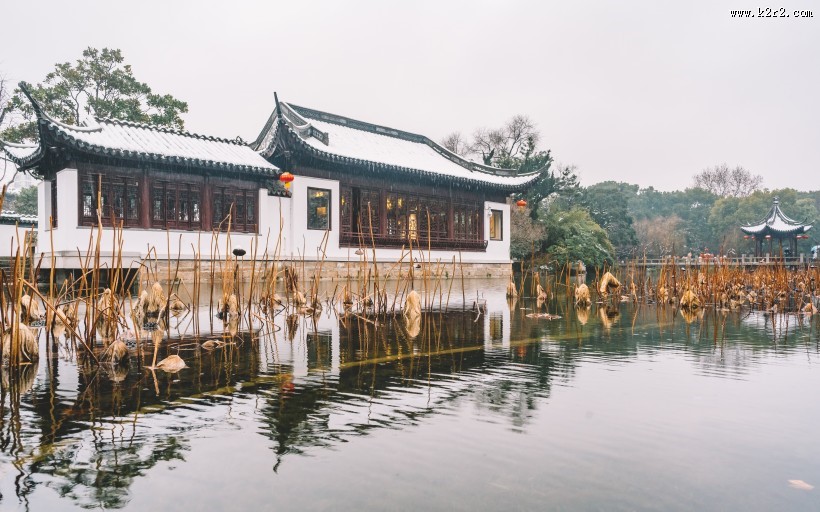 中国古典园林建筑风景图片