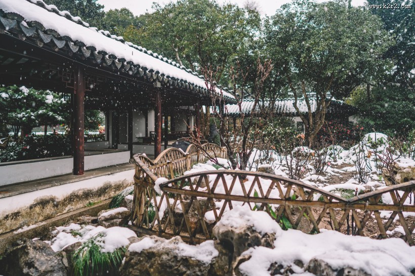 中国古典园林建筑风景图片