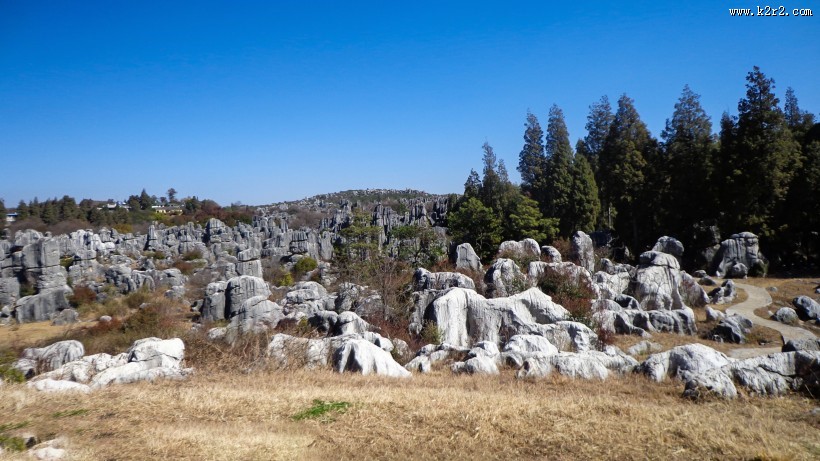 云南石林风景图片