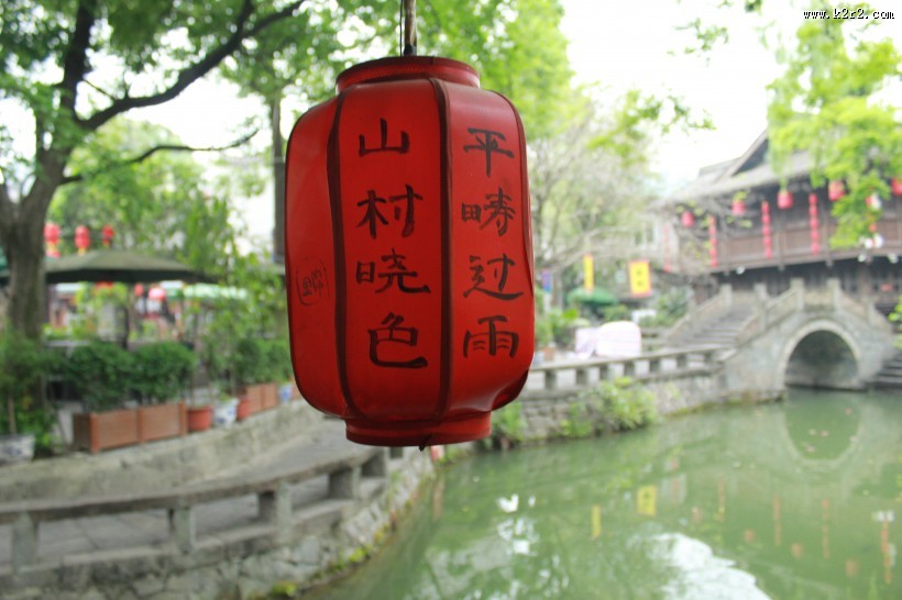 四川成都锦里风景图片