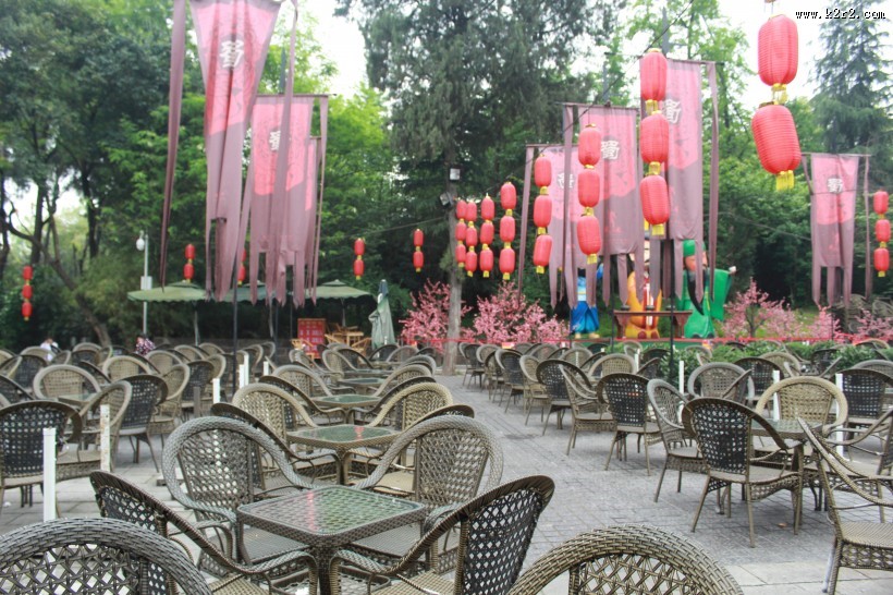 四川成都锦里风景图片