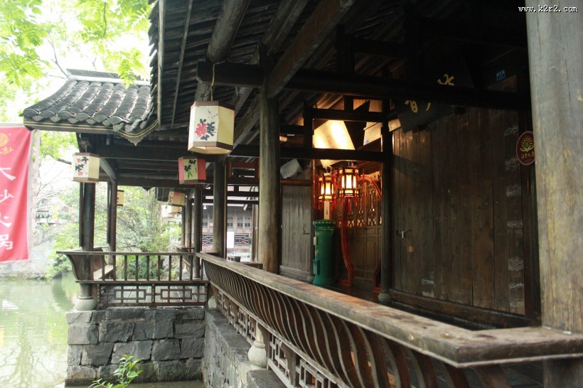 四川成都锦里风景图片