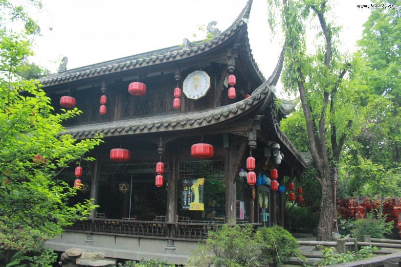 四川成都锦里风景图片大全