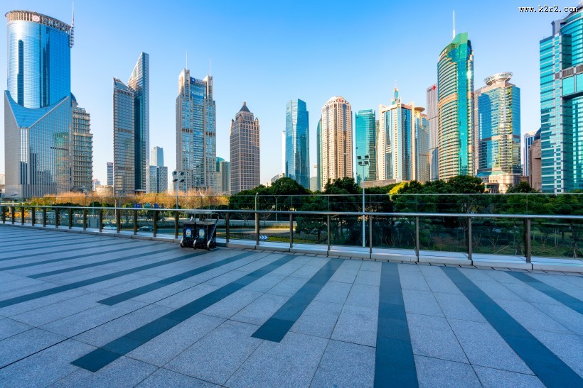 上海城市建筑风景图片