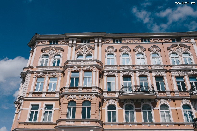 风景宜人的波兰街道图片