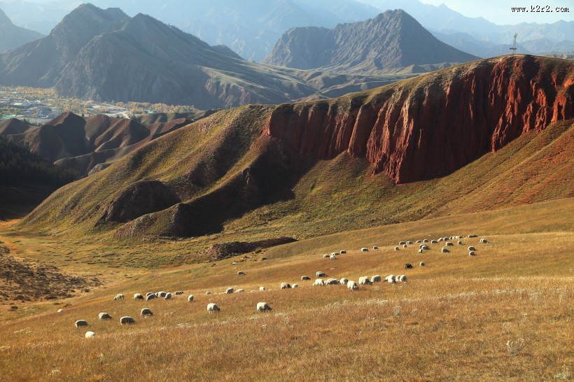 青海卓尔山风景图片大全