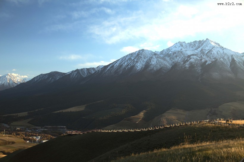 青海卓尔山风景图片大全