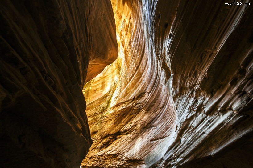 陕西甘泉雨岔大峡谷风景图片大全